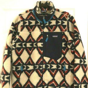 PATAGONIA RETRO-X AZTEC JACKET WOMENS LARGE